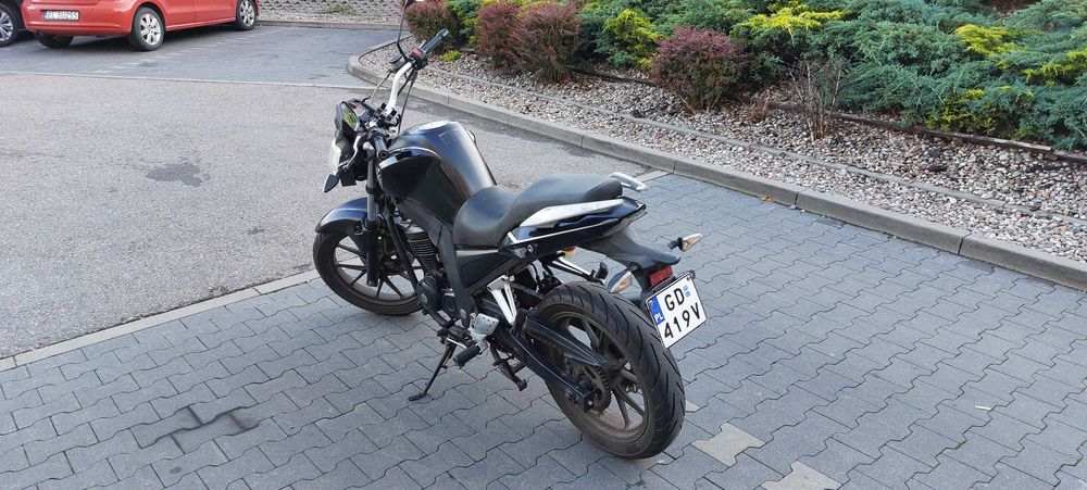 Romet RXC - 125, a wygodny