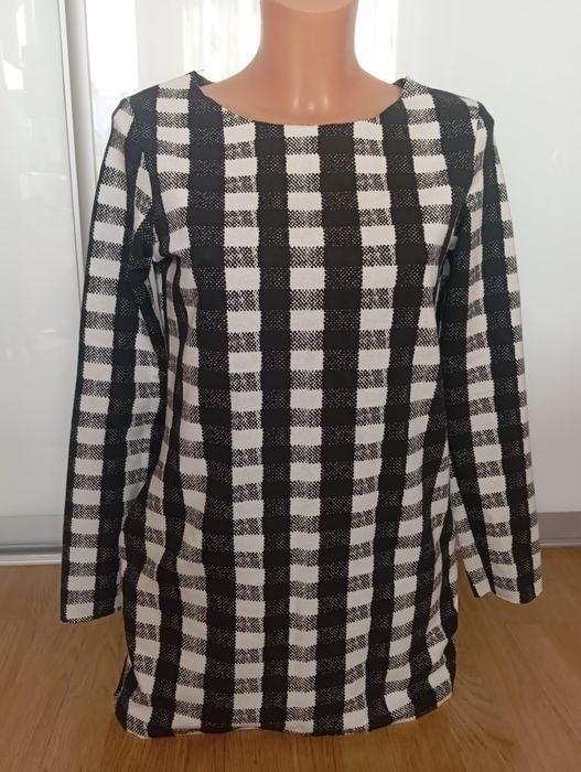 Sukienka w kratę/tunika nowa rozmiar M