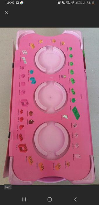 Lego duplo 10571 różowe pudło klocków