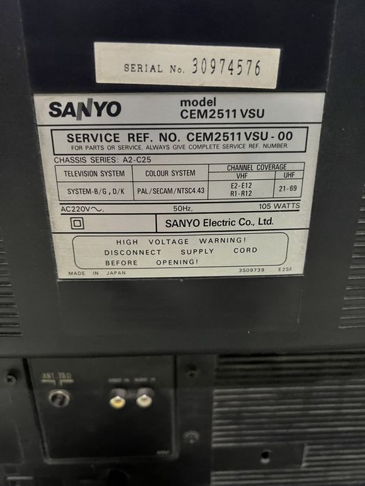 Продається телевізор Sanyo!