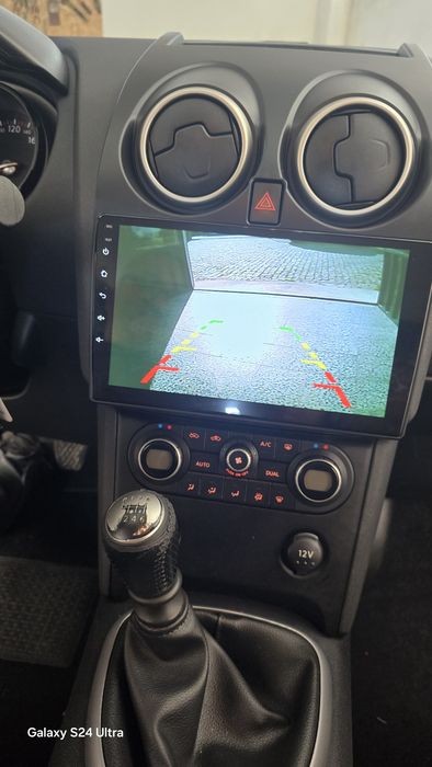 Radio Android 14 com GPS Nissan Qashqai J10 (Artigo novo)