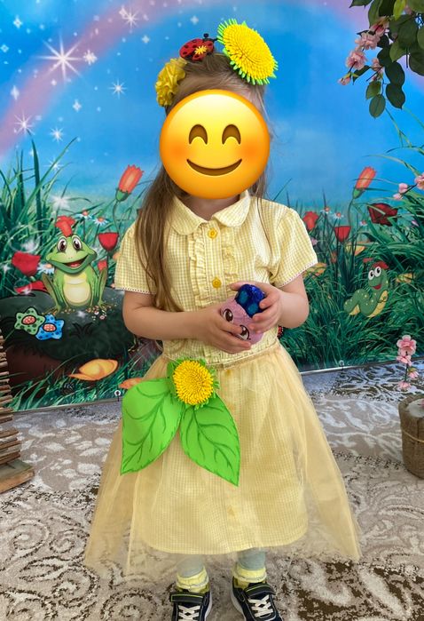 Обруч кульбаби з фоамірану