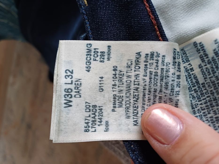 Denim spodnie damkie