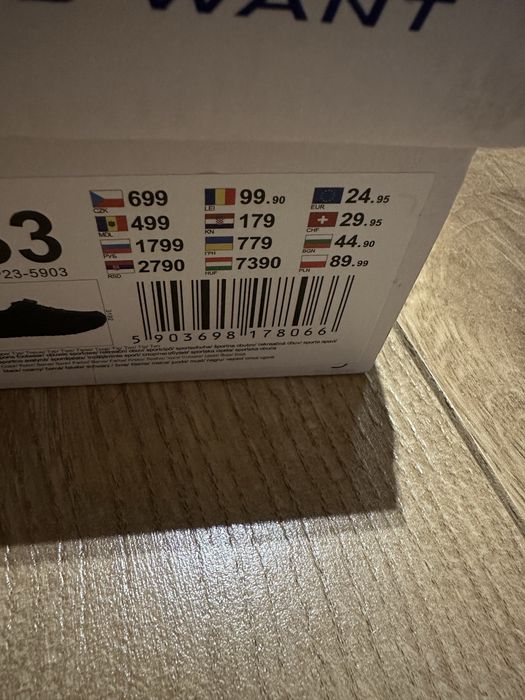 Buty adidasy SPRANDI roz 33 czarne