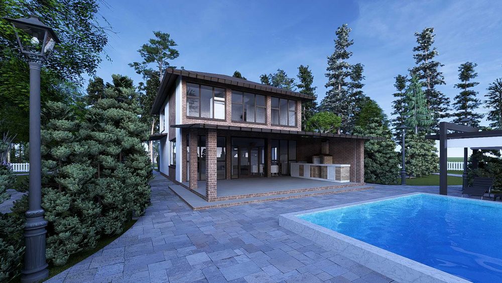 Обмірні плани, дизайн квартир, 3D візуалізація та фасади. ArchiCAD