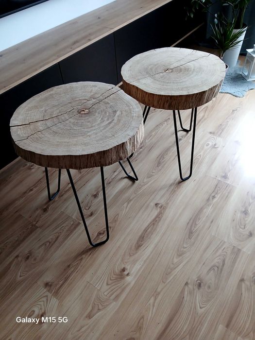 Debowe stoliki loft