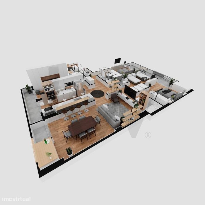 Apartamento T4 Remodelado a 4 min da Praia – Paço de Arcos