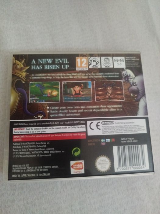 Blue Dragon Awakened Shadow Nintendo DS Completo (Raro)