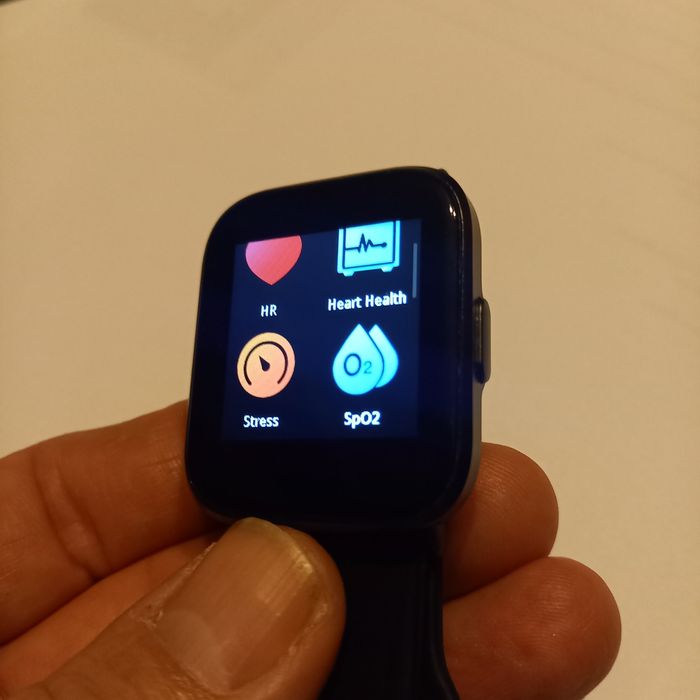 Smartwatch z kompasem, pulsometrem, pulsoksymetrem, krokomierzem ...