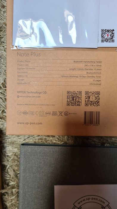 XP-PEN Note Plus - Caderno Inteligente