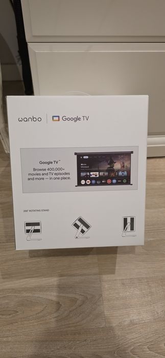Projector Wanbo Vali 1 Pro novo na caixa
