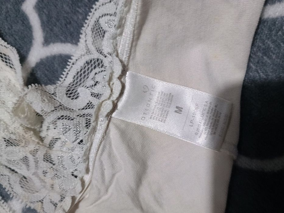 ZESTAW Biustonosz stanik atlantic 70B + majteczki majtki M