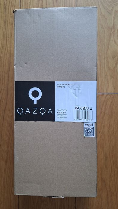 Lampy ogrodowe stojące 3 szt. , nowoczesne, czarne,45 cm wysokie