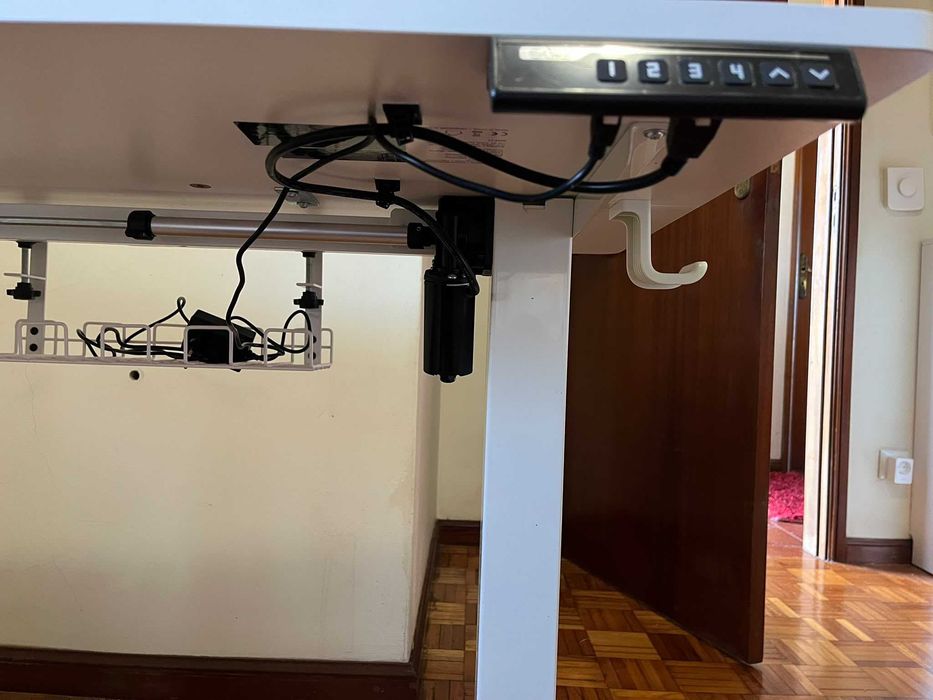 ErGear Mesa elevável elétrica 100x60cm