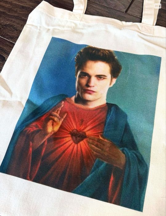 Torba tote bag edward cullen zmierzch twilight bawełna cotton