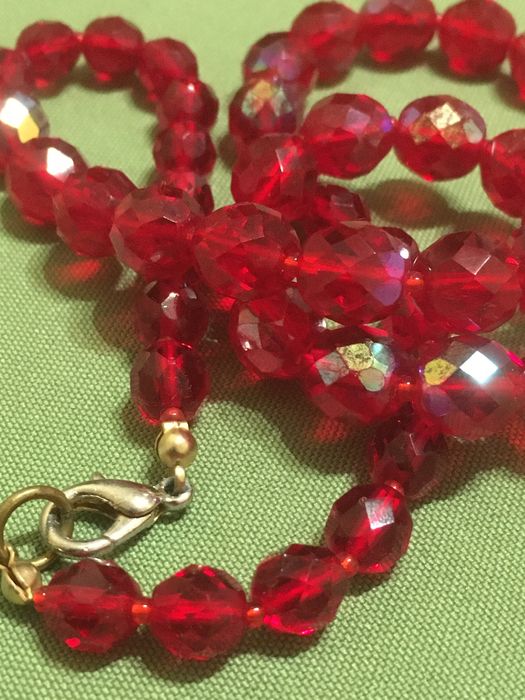 Бусы Чешское стекло