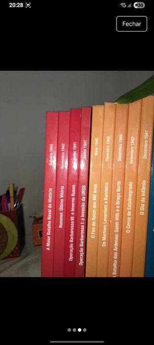 Lote 18 livros | Grandes Batalhas e Heróis (2ª Guerra Mundial)