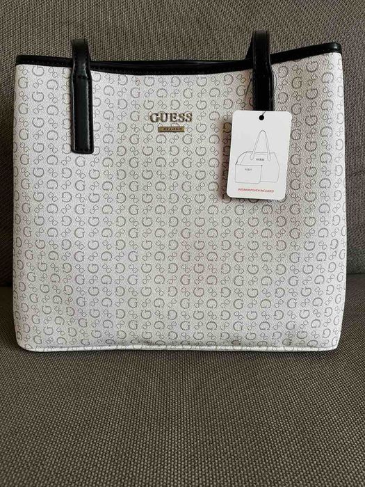 Сумка-шопер Guess оригінал (з міні-косметичкою)