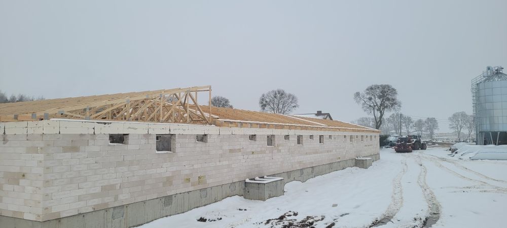 Wiązary dachowe, więźby,kratownice