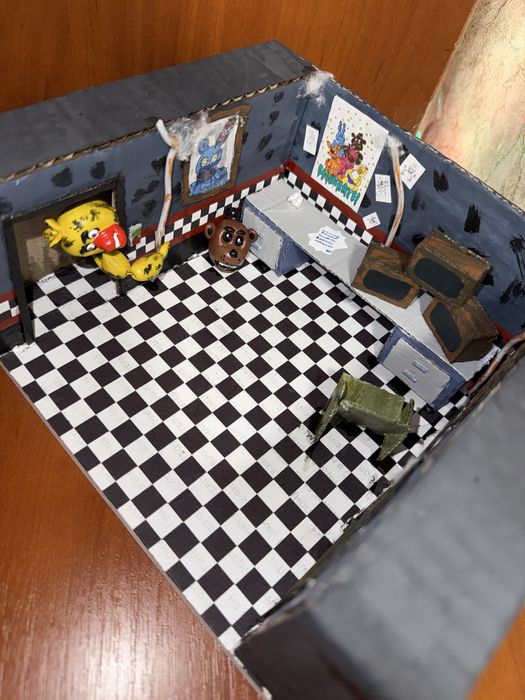 Піцерія фредді (Freddy Fazbear’s Pizzeria)діорама