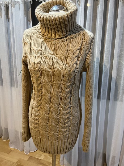 Sweter z golfem rozmiar m