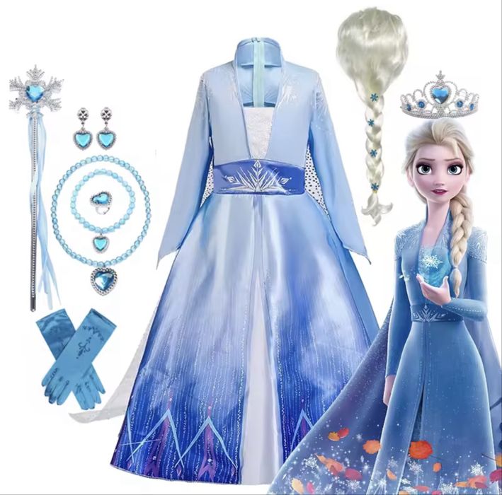 Сукня Ельзи Платье Ельза плаття костюм 110 116 120 122 4 5 6 7 років