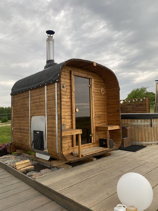 Mazury Garbate Domek całoroczny z pięknym widokiem Gorąca Balia i Sauna