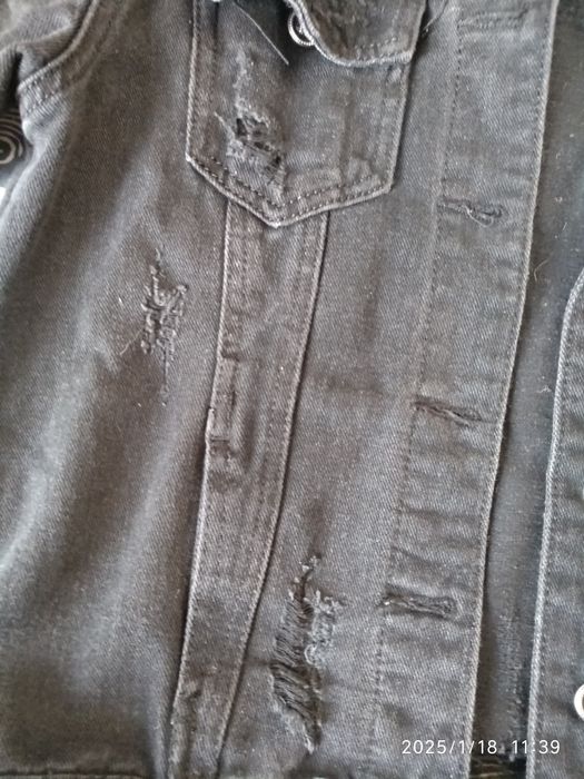 Піджак котоновий рванка