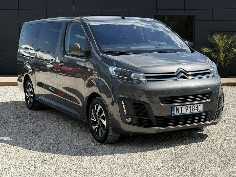 Citroën SpaceTourer FULL WERSJA, 2.0 177KM, Automat, 8- osobowy, salon PL, FV 23%