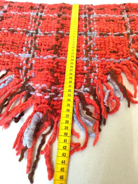 Xaile rústico em Lã para Criança (feito à mão)