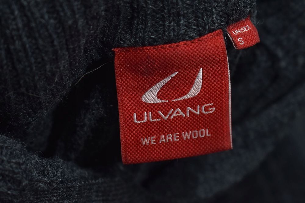 Ulvang Termoaktywny Wełniany Sweter Męski Zipneck S