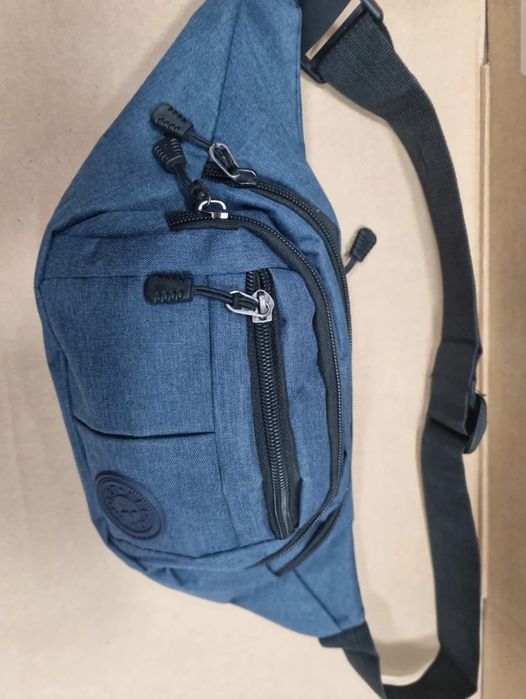 Saszetka pojemna dużo kieszeni