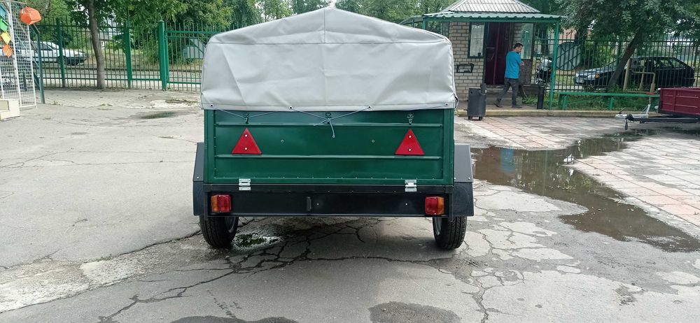 Усиленный автомобильный прицеп от производителя.