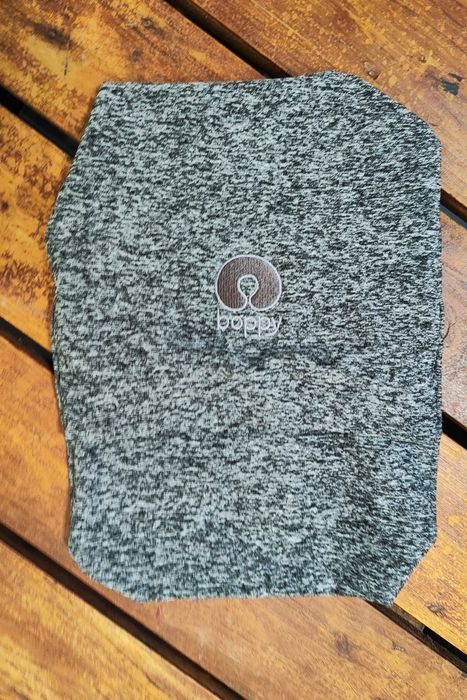 Marsúpio Boppy ComfyFit cinzento — sem uso, com caixa e bolsa