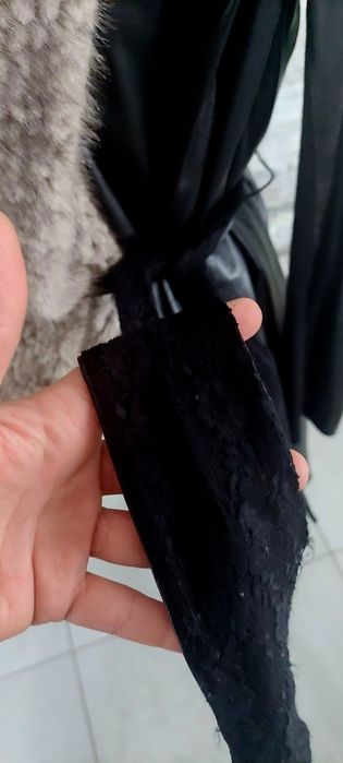 Skórzany płaszcz Max Mara M