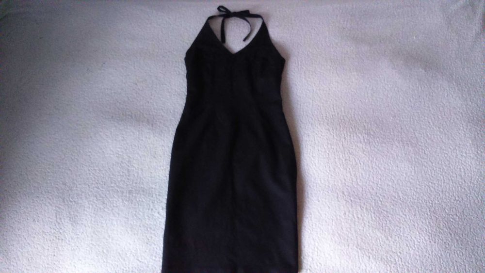 Чорна сукня з льону  від H&M    р.36