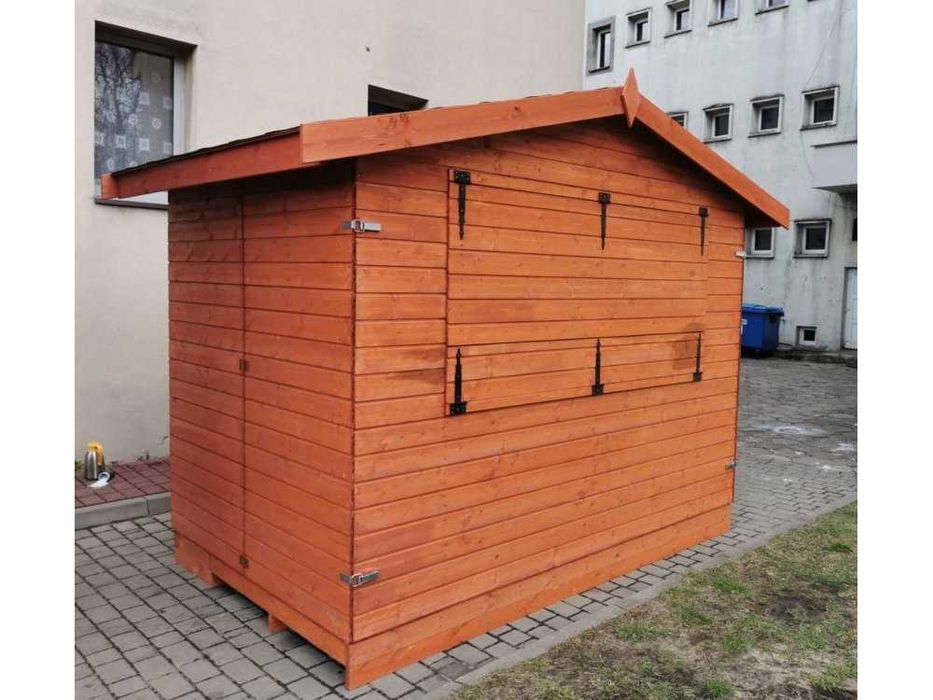 Domek drewniany ogrodowy,gospodarczy,punkt handlowy,kurnik,3x2m