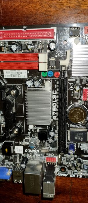 Комплект, материнская плата BIOSTAR A780L3C + процесор + озу