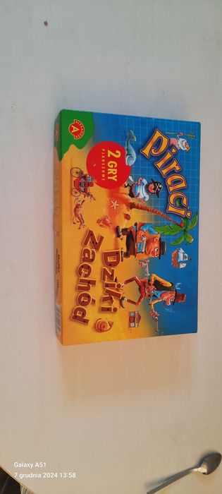 Gra planszowa Piraci ,Dziki Zachód