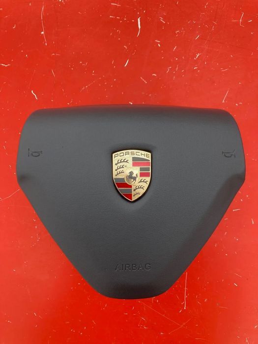 PORSCHE CAYMAN BOXSTER 987 CARRERA 911 997 AIRBAG PODUSZKA POWIETRZNA KIEROWCY SKÓRA