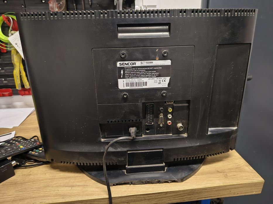 Sprzedam Telewizor Sencor 19"  z dekoderem DVB-T