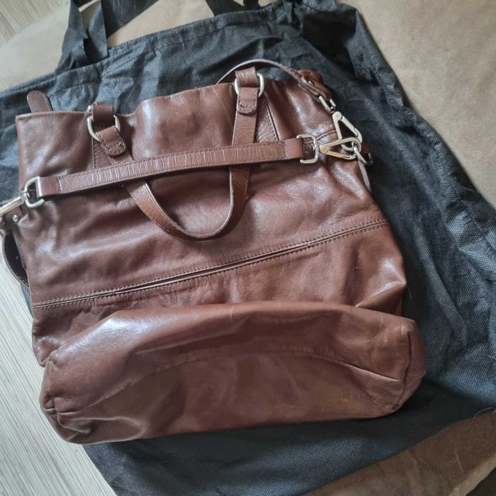 Сумка из натуральной кожи TJ Collection оригинал состояние новой