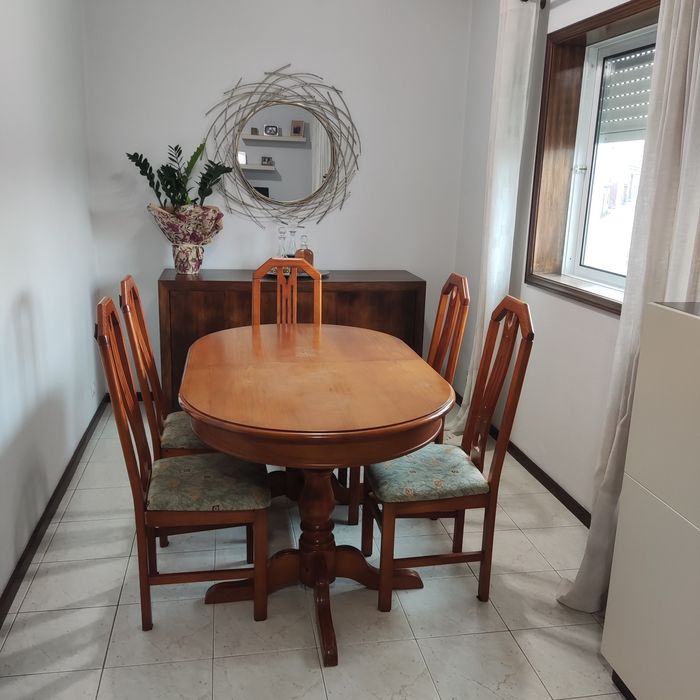 Mesa de Jantar Madeira Maciça