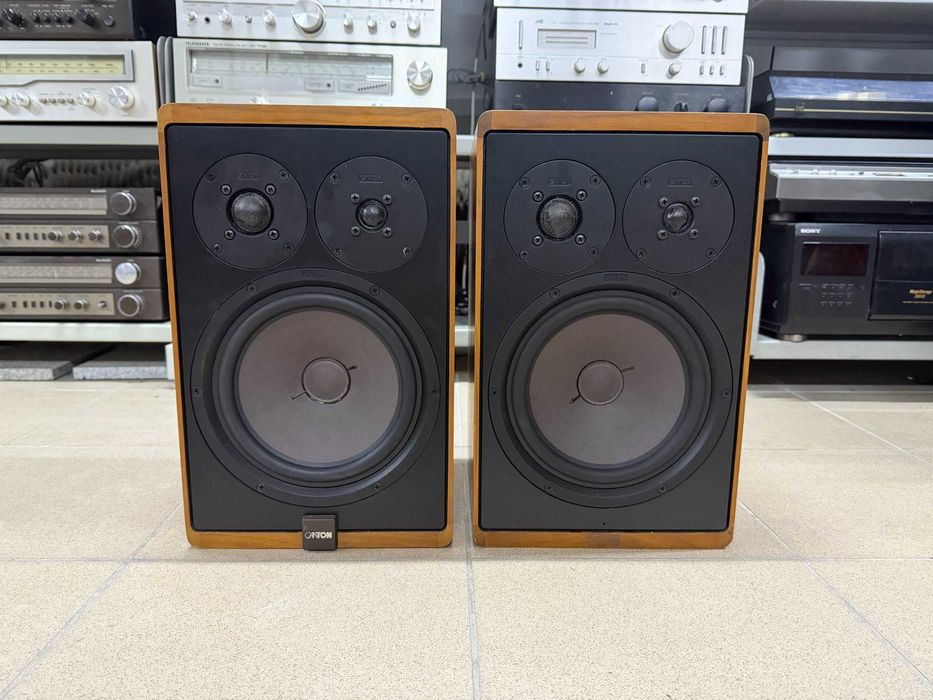 Kolumny podstawkowe Canton Quinto 520, monitory Audio Room