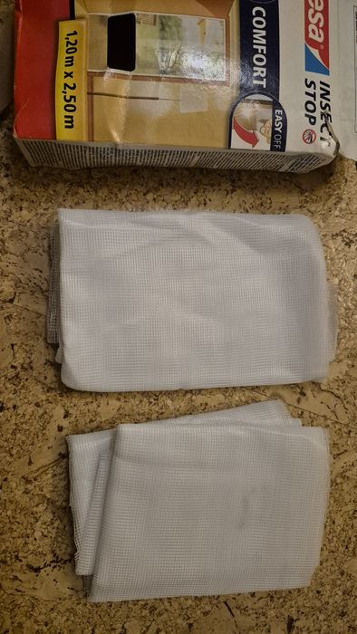 Siatka do moskitiery 120x250 2szt