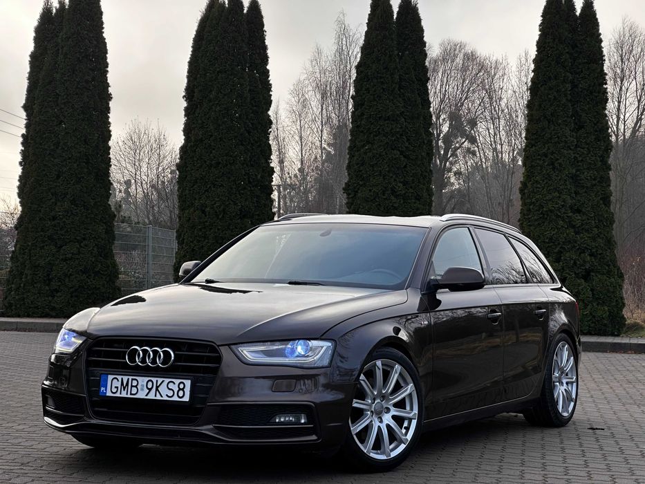 Audi a4 b8  S-line/ 2.0tdi 140km 2013r / Bi xenon / Ledy