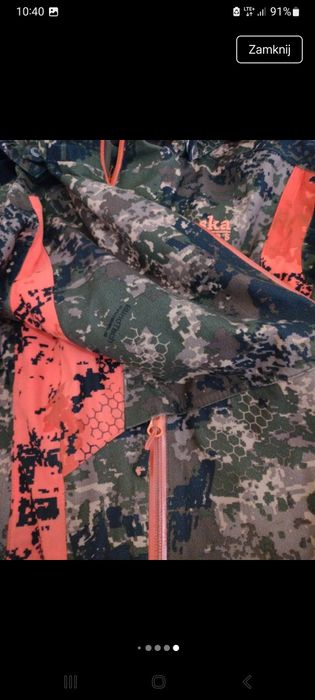 Kurtka mysliwska Alaska Rainstop M Harkila pinewood Deerhunter blaser o