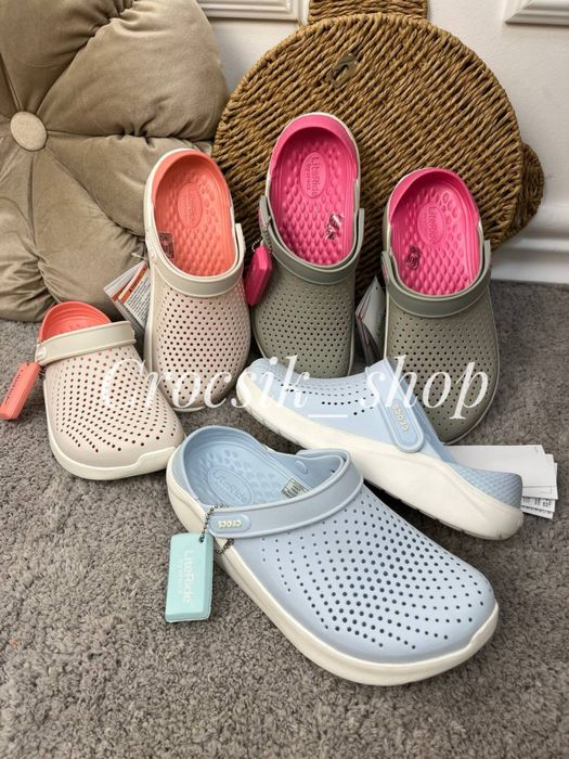 Crocs Literide жіночі крокси в кольорах