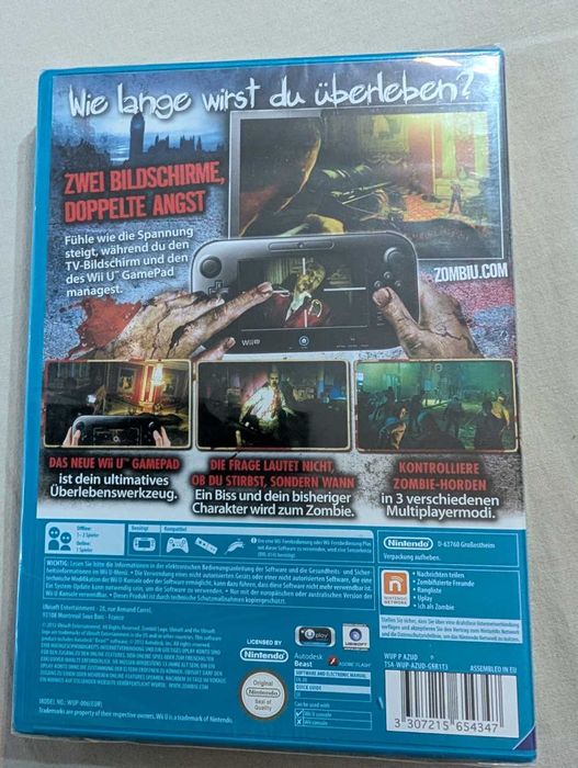 wiiu nintendo zombiu zombie folia
