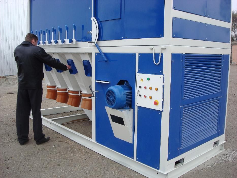 Віялка зернова (очистка зерна) - сепаратор САД-150 з циклоном